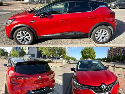 Usado Renault Captur Techno 140 CV (102 kW) 2021 Rojo SUV