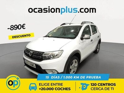 Usado Dacia Sandero Stepway 90 CV (66 kW) 2018 Blanco