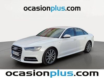 Usado Audi A6 S-Line 190 CV (139 kW) 2018 Blanco Berlina