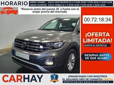 Usado VW T-Cross Advance 116 CV (85 kW) 2020 Gris SUV