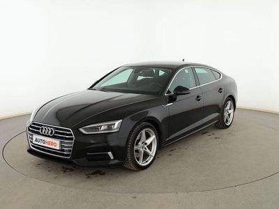 Usado Audi A5 Sportback Advanced 150 CV (110 kW) 2019 Negro Utilitario