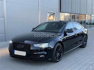 Negro Usado 2013 Audi A5 Sportback S-Line Utilitario | 15.500 € (Precio justo)