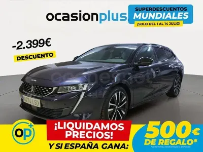 Usado Peugeot 508 SW GT 130 CV (95 kW) 2021 Azul Familiar