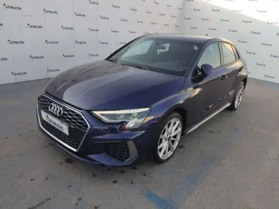 Usado Audi A3 Sportback S-Line 116 CV (85 kW) 2023 Azul Utilitario