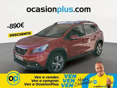 Usado Peugeot 2008 Allure 110 CV (80 kW) 2019 Rojo SUV