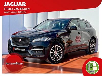 Usado Jaguar F-Pace R-Sport 180 CV (132 kW) 2019 Negro SUV