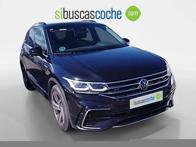 Usado VW Tiguan R-line 150 CV (110 kW) 2021 Negro SUV