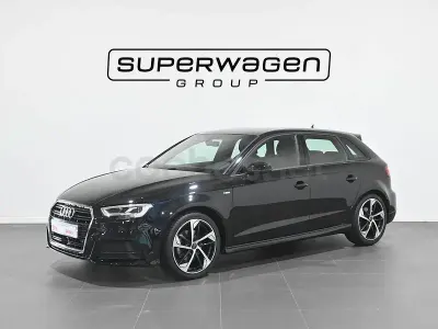 Usado Audi A3 Comfort 150 CV (110 kW) 2019 Negro Berlina
