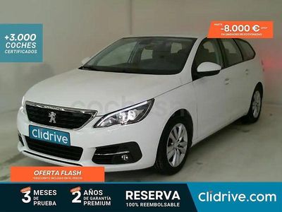 Usado Peugeot 308 SW Active 130 CV (95 kW) 2021 Blanco Familiar