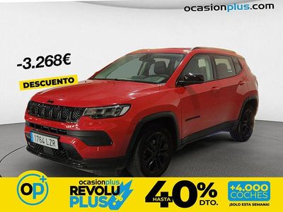 Usado Jeep Compass Night Eagle 130 CV (95 kW) 2022 Rojo SUV