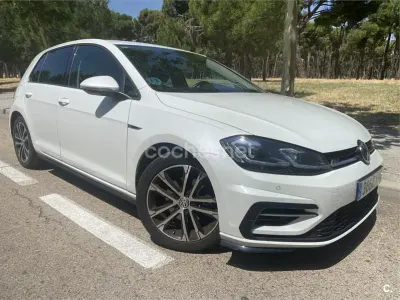 Usado VW Golf VII Sportline 125 CV (91 kW) 2018 Blanco Berlina