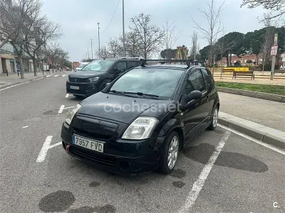 Usado Citroën C2 VTR Sport 70 CV (51 kW) 2005 Negro Utilitario