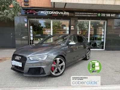 Usado Audi RS3 Sportback 367 CV (269 kW) 2016 Gris Utilitario
