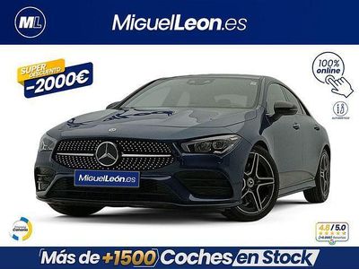 Usado Mercedes CLA200 163 CV (119 kW) 2021 Azul Berlina