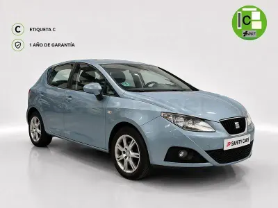 Usado Seat Ibiza Stylance 85 CV (62 kW) 2008 Azul Berlina