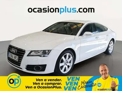 Usado Audi A7 Sportback 313 CV (230 kW) 2013 Blanco Utilitario