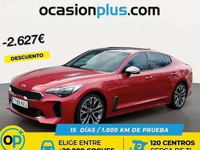 Usado Kia Stinger GT-Line 245 CV (180 kW) 2019 Rojo Utilitario