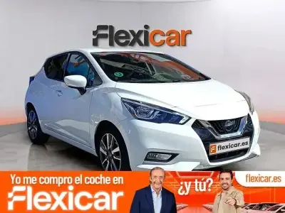 Usado Nissan Micra Acenta 100 CV (73 kW) 2019 Blanco Utilitario