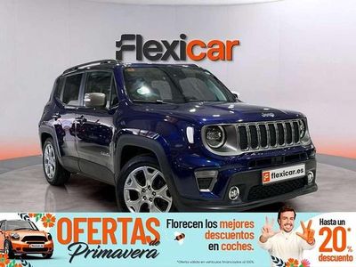 Usado Jeep Renegade Limited 120 CV (88 kW) 2019 Azul SUV