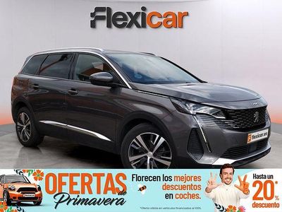 Usado Peugeot 5008 Allure 130 CV (95 kW) 2021 Gris SUV