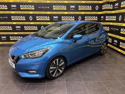 Usado Nissan Micra Tekna 117 CV (86 kW) 2020 Azul Berlina