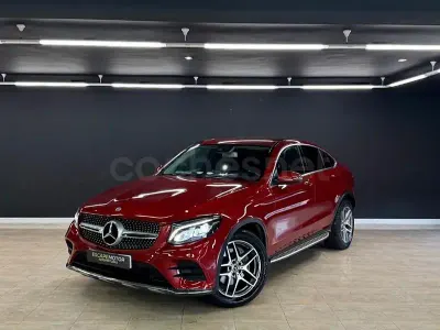 Usado Mercedes GLC220 170 CV (125 kW) 2018 Rojo SUV