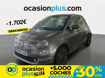 Używany Fiat 500 Lounge 69 KM (50 kW) 2016 Szary Hatchback