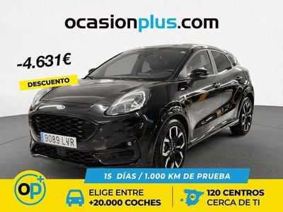 Negro Usado 2021 Ford Puma ST-Line X SUV | 16.850 € (Precio justo)