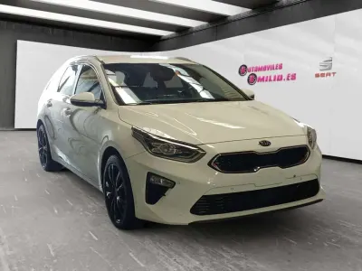Usado Kia Ceed 140 CV (102 kW) 2019 Blanco Utilitario