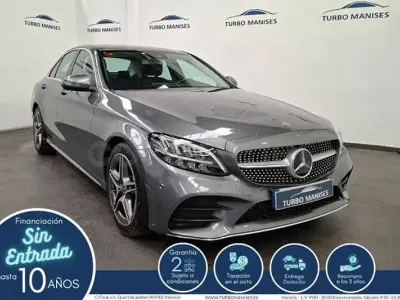 Usado Mercedes C200 184 CV (135 kW) 2019 Gris / plata Berlina