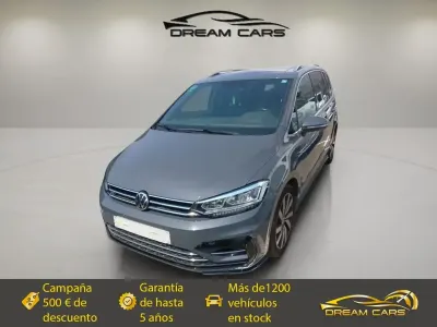 Usado VW Touran Sportline 150 CV (110 kW) 2022 Gris Monovolumen