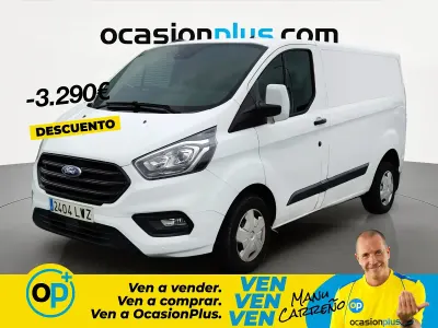 Usado Ford Transit Custom Trend 130 CV (95 kW) 2022 Blanco Berlina