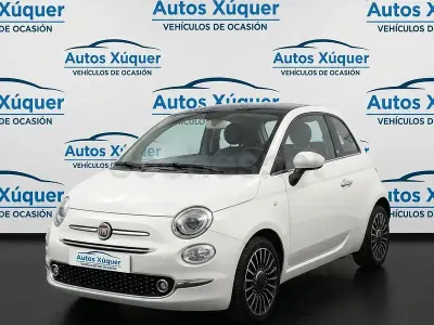 Usado Fiat 500 Lounge 69 CV (50 kW) 2017 Blanco Berlina