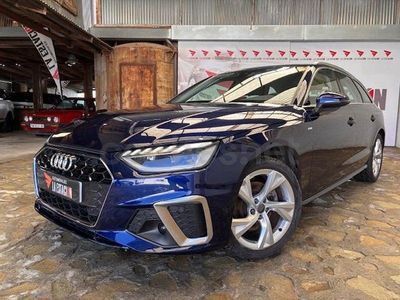 Usado Audi A4 S-Line 136 CV (100 kW) 2020 Azul Familiar