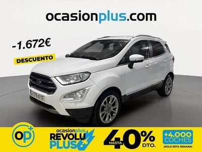 Usado Ford Ecosport Titanium 140 CV (102 kW) 2019 Blanco SUV
