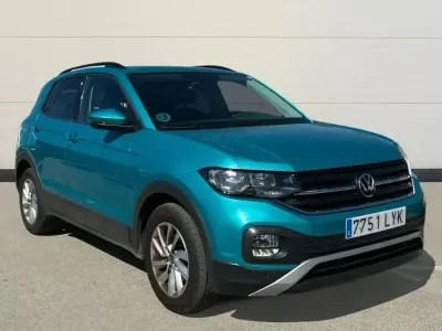 Usado VW T-Cross Advance 95 CV (69 kW) 2022 Verde SUV