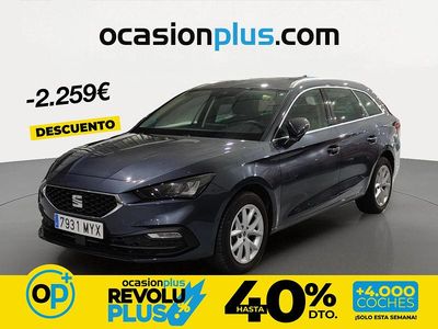 Usado Seat Leon Style 116 CV (85 kW) 2025 Gris Familiar