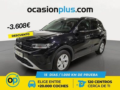 Usado VW T-Cross Life 116 CV (85 kW) 2024 Negro SUV