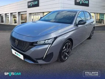Usado Peugeot 308 Allure 131 CV (96 kW) 2022 Gris Berlina