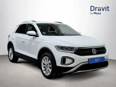 Usado VW T-Roc Life 150 CV (110 kW) 2022 Blanco SUV
