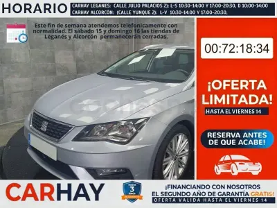 Usado Seat Leon XCELLENCE 130 CV (95 kW) 2021 Gris / plata Familiar