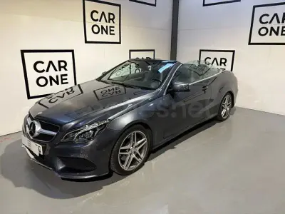 Usado Mercedes E220 170 CV (125 kW) 2015 Gris / plata Descapotable