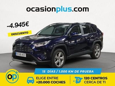 Azul Usado 2019 Toyota RAV4 Advance Recogida | 27.450 € (Precio justo)