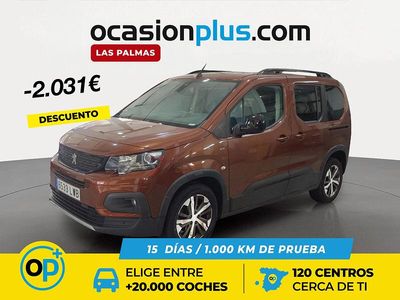 Usado Peugeot Rifter Business-Line 100 CV (73 kW) 2022 Marrón Monovolumen