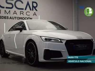 Usado Audi TTS Premium 306 CV (225 kW) 2020 Blanco Coupe