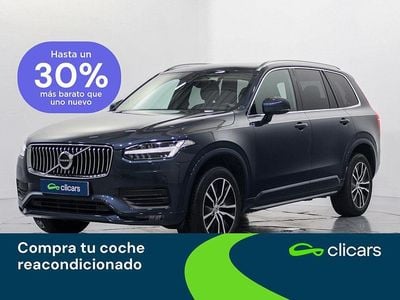 Usado Volvo XC90 Momentum 235 CV (172 kW) 2021 Azul SUV