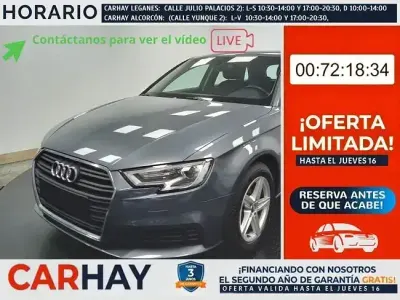 Usado Audi A3 Premium 151 CV (111 kW) 2020 Gris Berlina