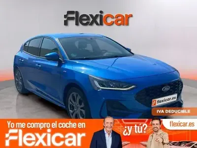 Usado Ford Focus ST-Line 125 CV (91 kW) 2023 Azul Berlina