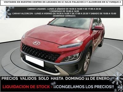 Rojo Usado 2021 Hyundai Kona SUV | 15.990 € (Precio justo)