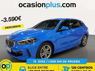 Usado BMW 118 140 CV (102 kW) 2019 Azul Utilitario